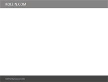 Tablet Screenshot of kollin.com